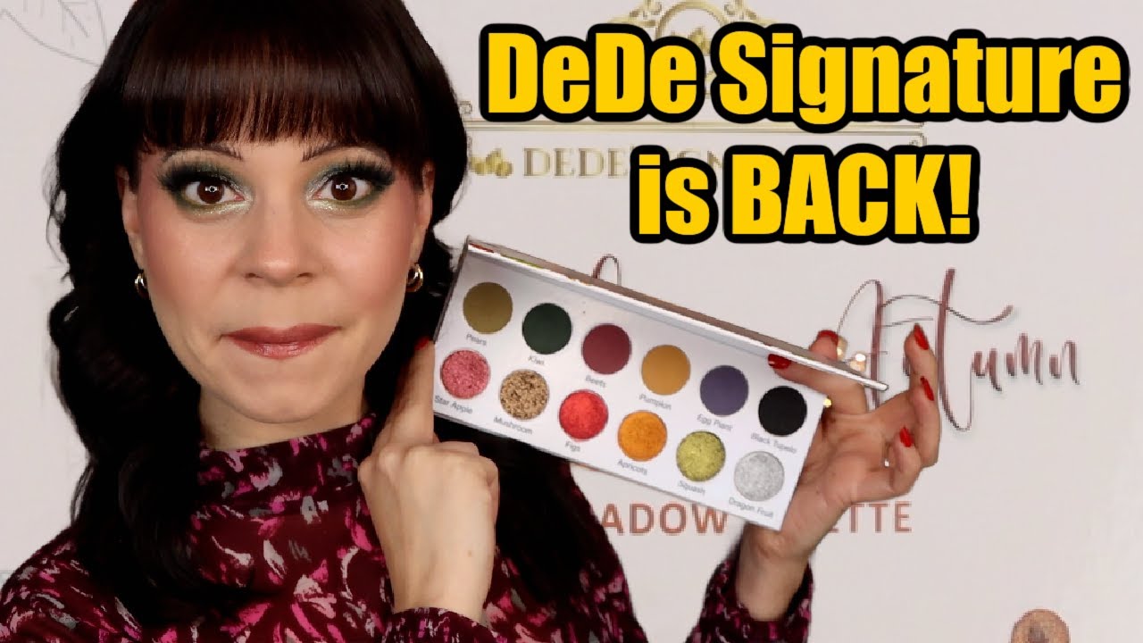 Dont think anyone saw this coming! The new Classic Autumn palette from Dede's signature!