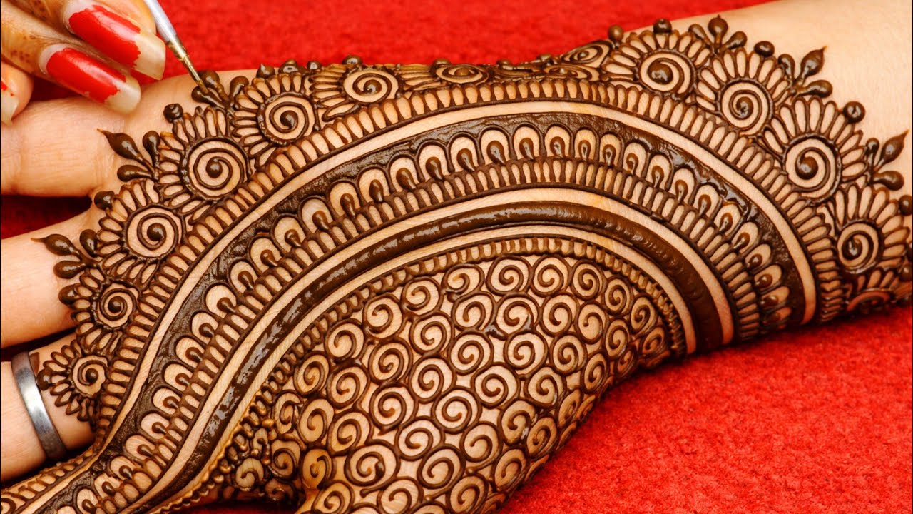 ईद🌙2026 स्पेशल💕simple easy fronthand mehndi design | fullhand mehndi | bridal mehndi |mehandi design