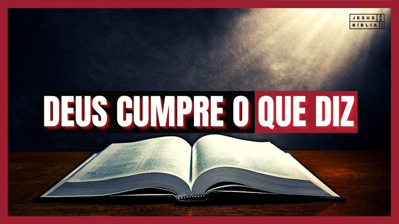&Ecirc;xodo 12 Estudo: DEUS &Eacute; FIEL A SUA PALAVRA (B&iacute;blia Explicada)