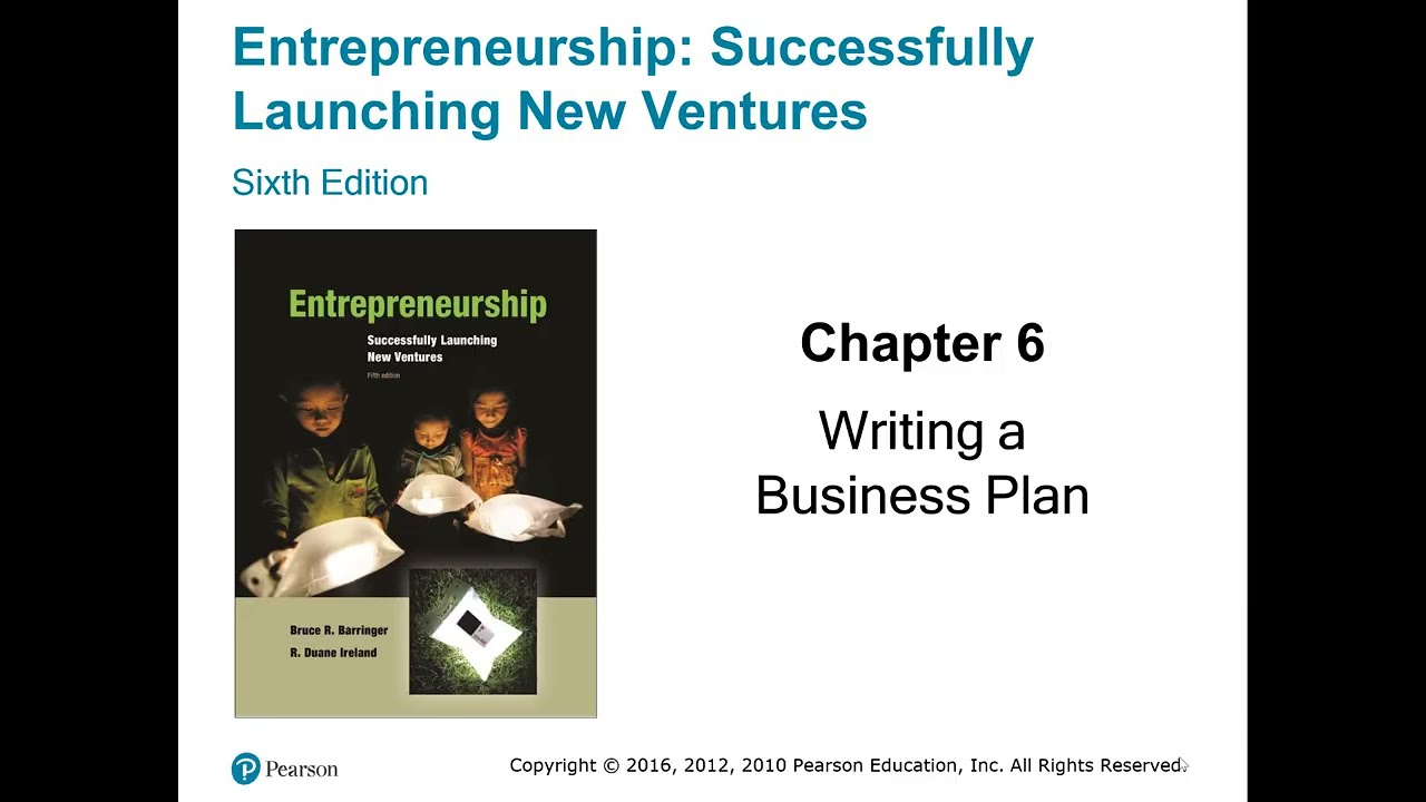 Lecture 6: Writing a Business Plan Part 3  -  كتابة خطة العمل - الجزء االثالث