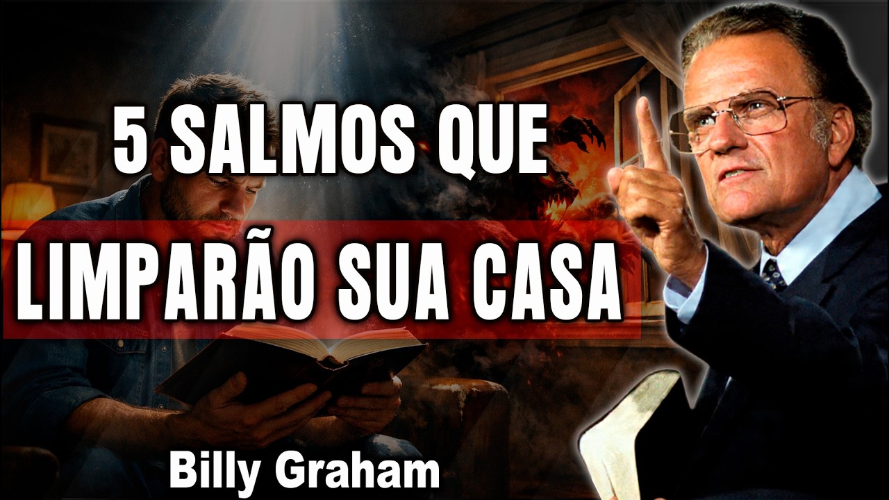 5 SALMOS QUE LIMPARÃO SUA CASA | Billy Graham