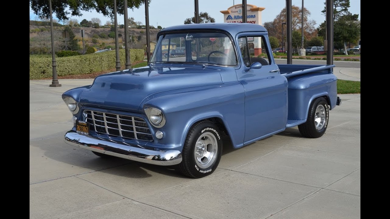 SOLD: 1956 Chevy Step-Side New Build CA
