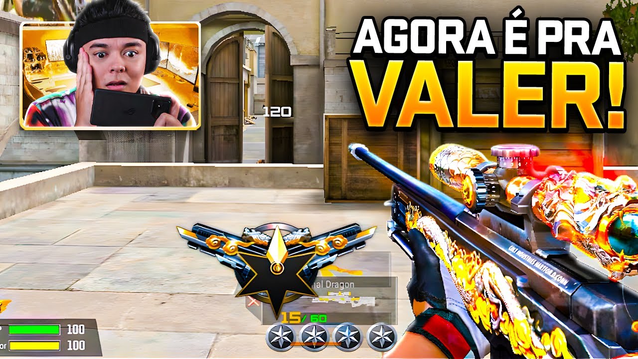 FINALMENTE, JOGUEI o CROSSFIRE LEGENDS MOBILE!