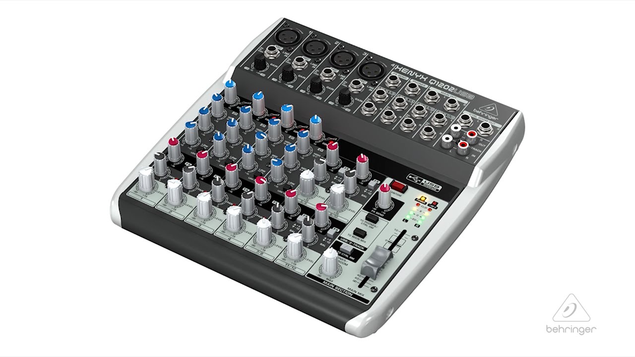 XENYX Q1202USB Малоформатный микшер и USB-аудиоинтерфейс