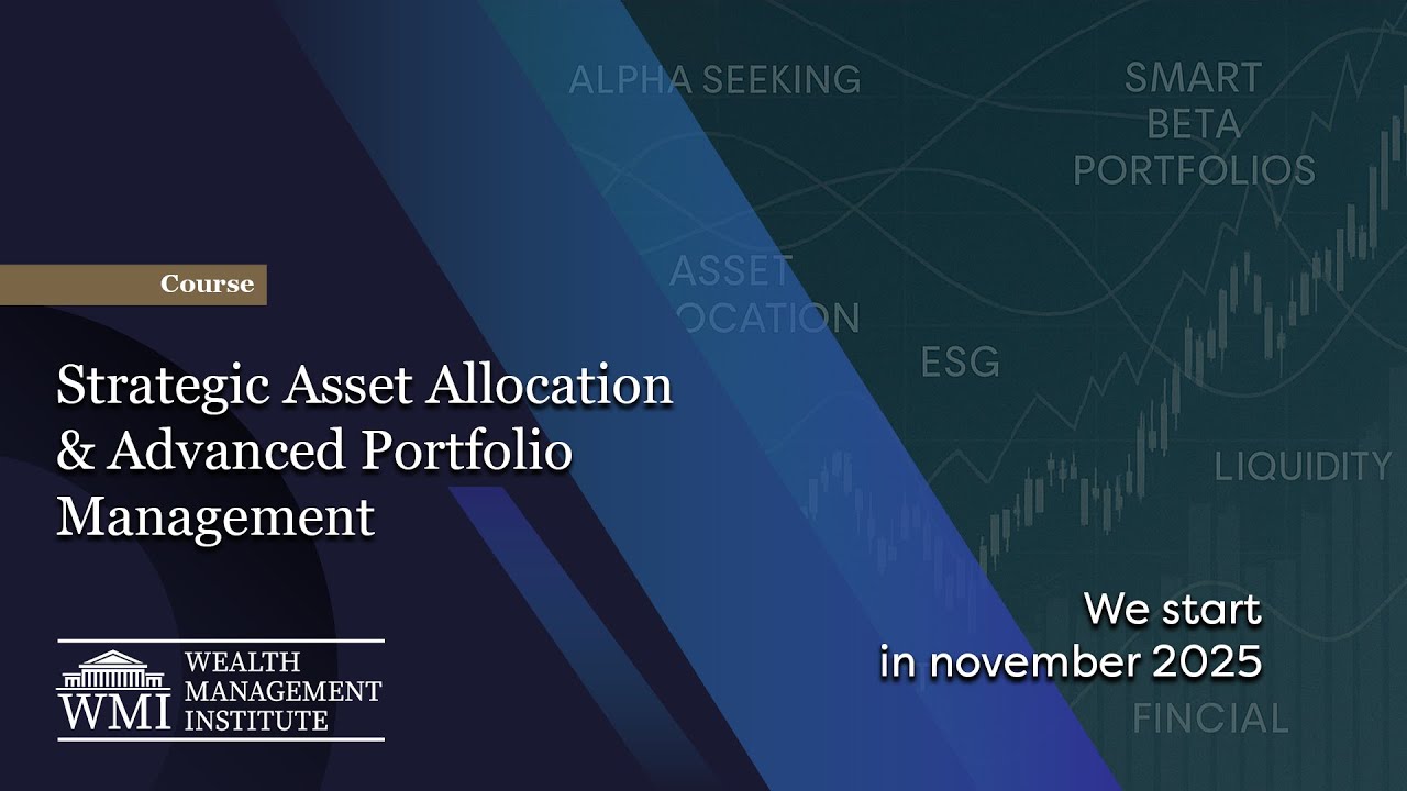RiskMathics: Strategic Asset Allocation & Advanced Portfolio Management Training