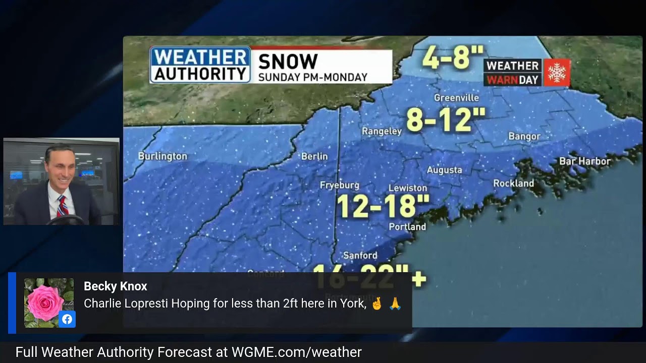 Nor'easter hits Maine