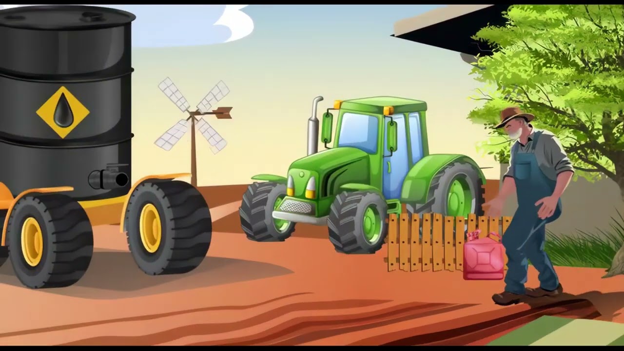 Russian Propaganda Cartoon Targeted at French Farmers - March 2024 (AI Upscaled to 4k, 60fps)