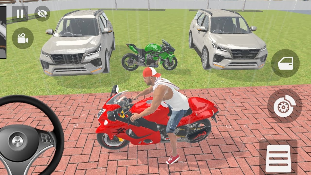 Farkiln order by 1️⃣ fortuner and 2️⃣ bike Indian 🇮🇳 bike|Indian theft aura simulator 🎮