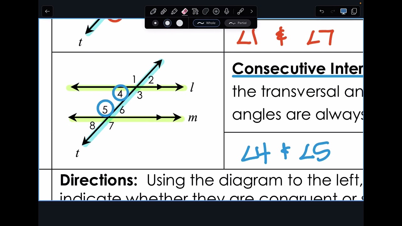 Angles day 1 algebra 1/12/26