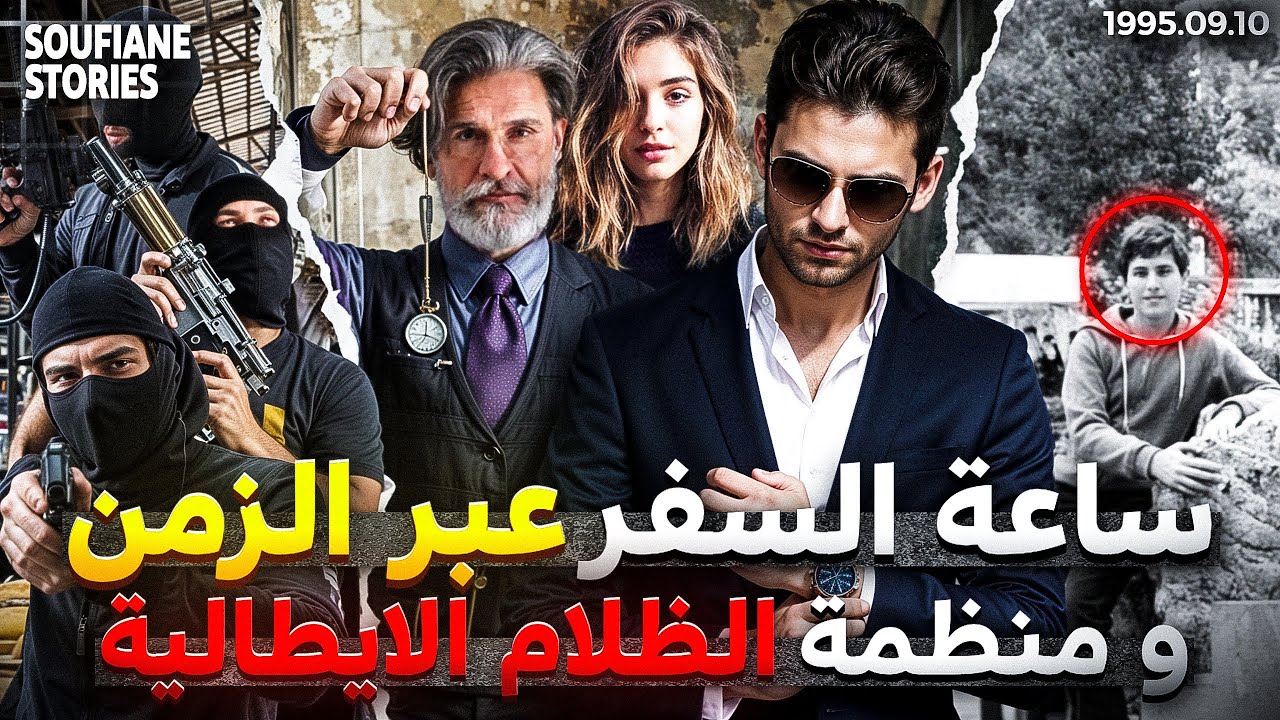 القصة 341 | ساعة السفر عبر الزمن و منظمة الظلام الإيطالية | كاملة