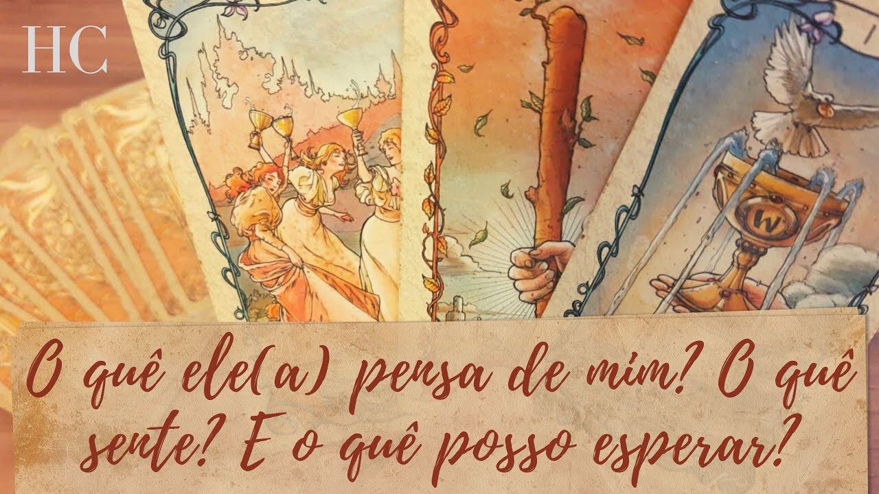 O quê ele(a) pensa de mim? O quê sente? E o quê posso esperar dele(a) - Henrique Cecatto Tarot