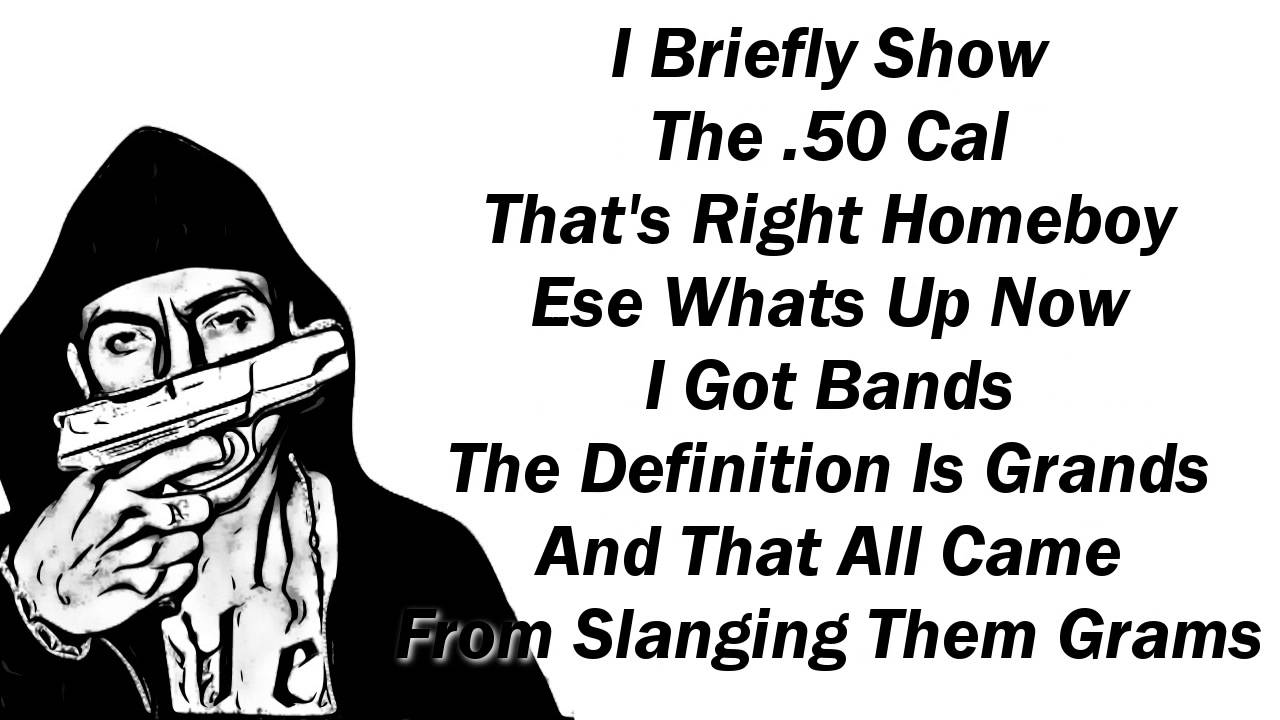 Conejo - Took Me With 'Em (With Lyrics On Screen)-American Hood Dream-2016