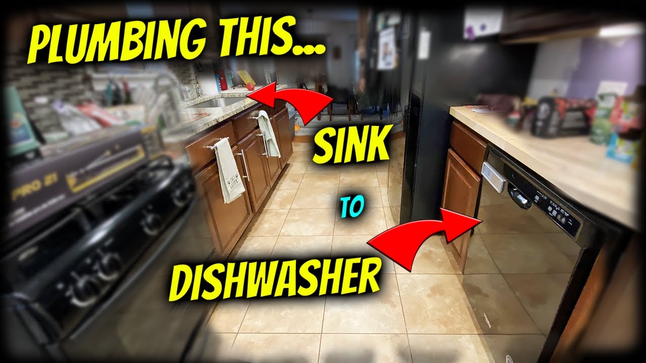 How to Plumb a Dishwasher Not Next to a Sink