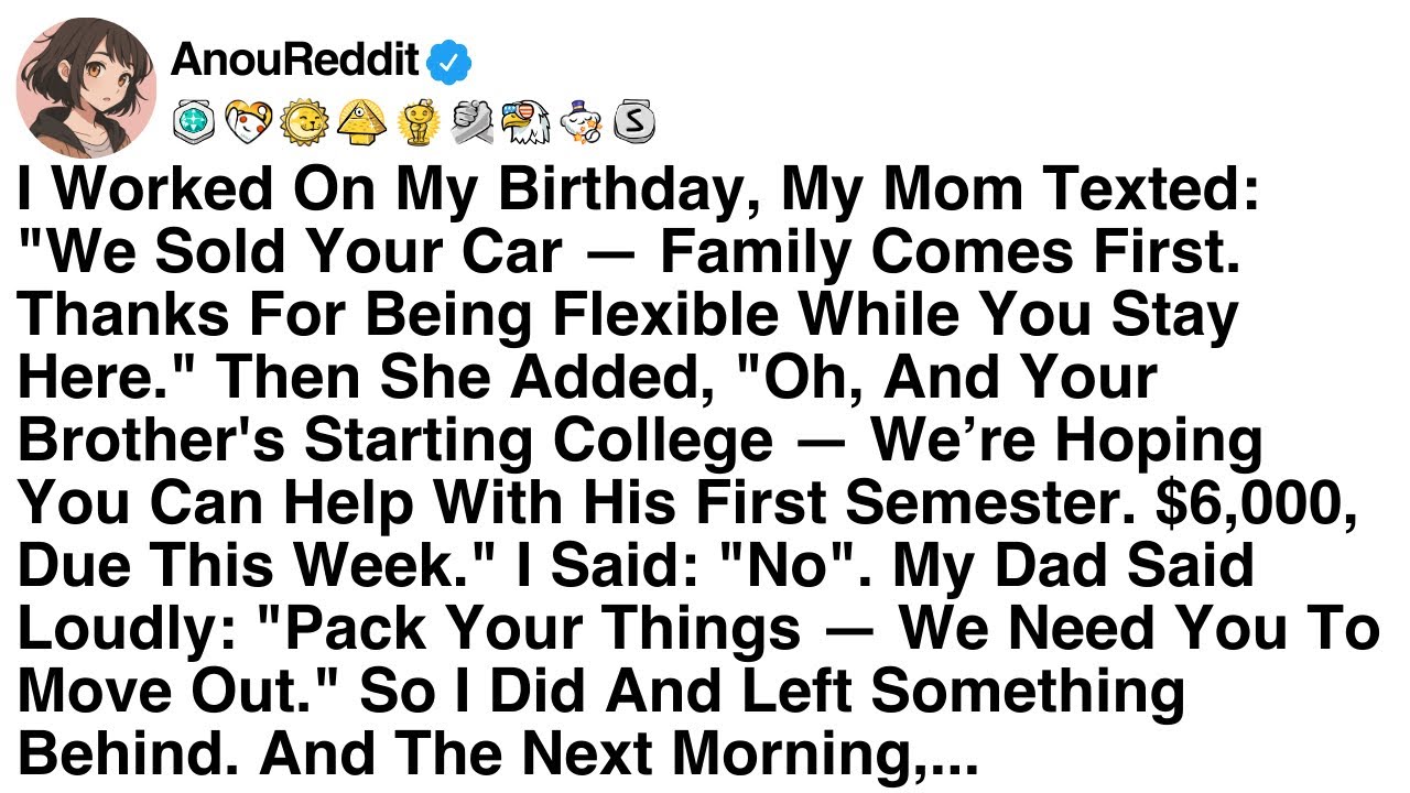I Worked On My Birthday, My Mom Texted: 