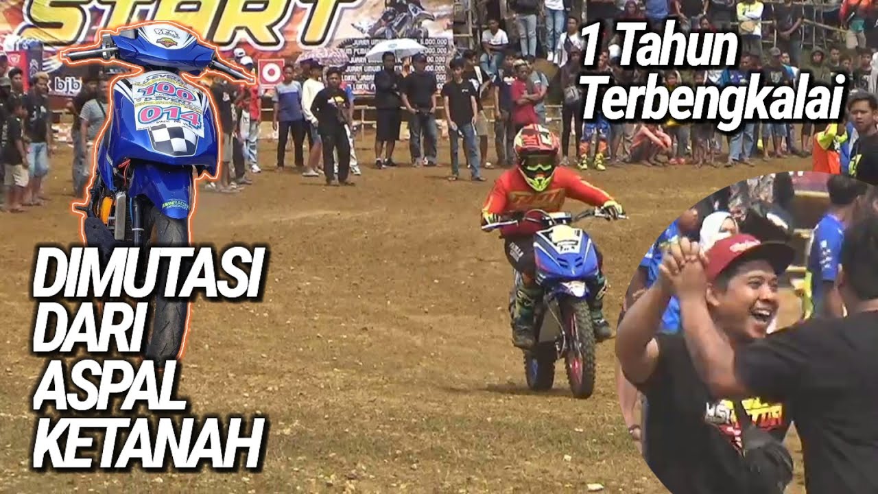 Dari Matic Road Race Ke Trail! Hasilnya Bikin Panik Lawan! HSP Racing