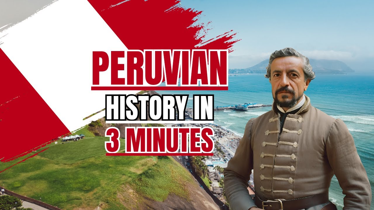 Peruvian History in 3 Minutes #peru #history