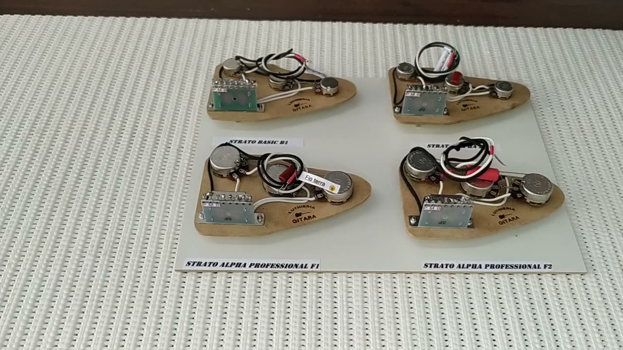 Circuitos Pré-montados Luthieria Qitara