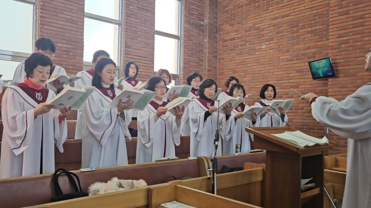 온 땅 비추시네. 해운대중일교회 11시예배.2026.2.8.지휘자김정현.