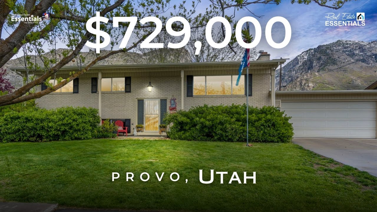 🏡 2714 N 880 E, Provo, UT | Real Estate Essentials | ABC4 Utah's Real Estate Essentials