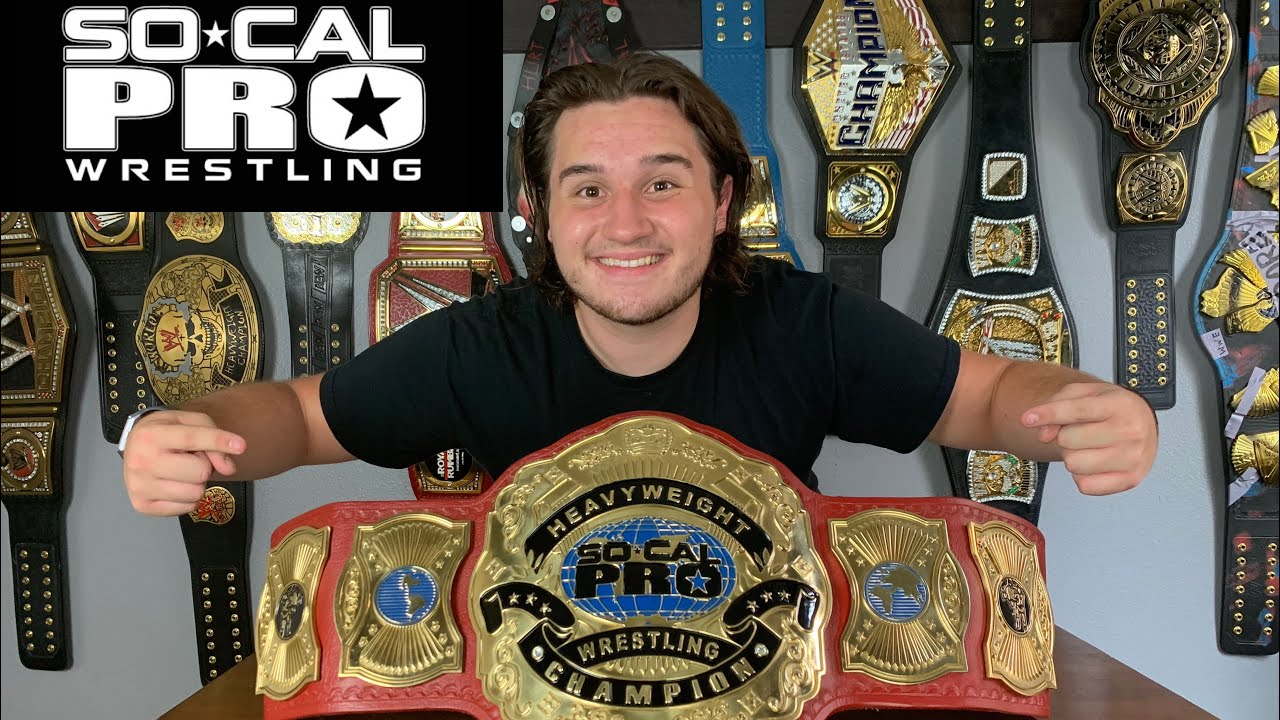 NEW SoCal Pro Wrestling Replica Title Unboxing!!