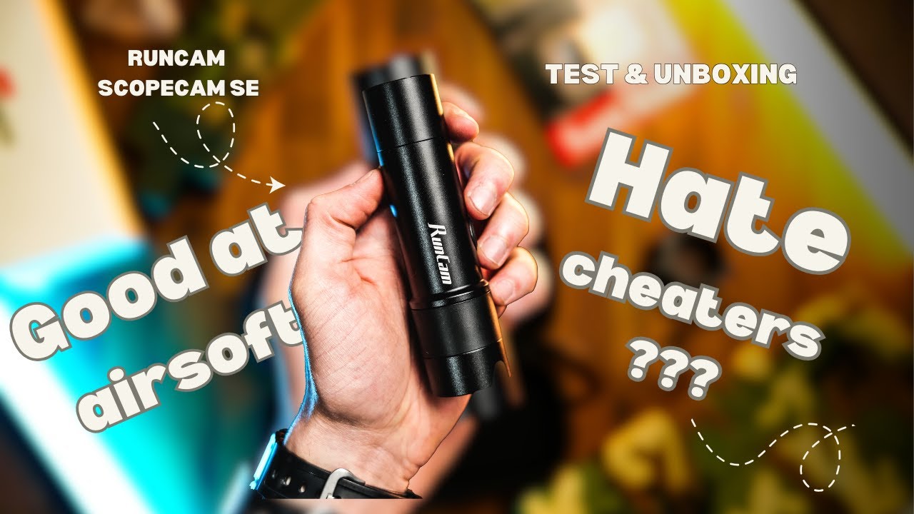 RunCam SE Scope Cam Unboxing & Test – Next-Level Airsoft POV Unleashed