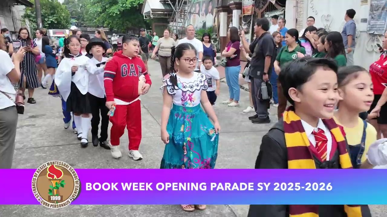 SFAMSC Book Week Opening Parade SY 2025-2026