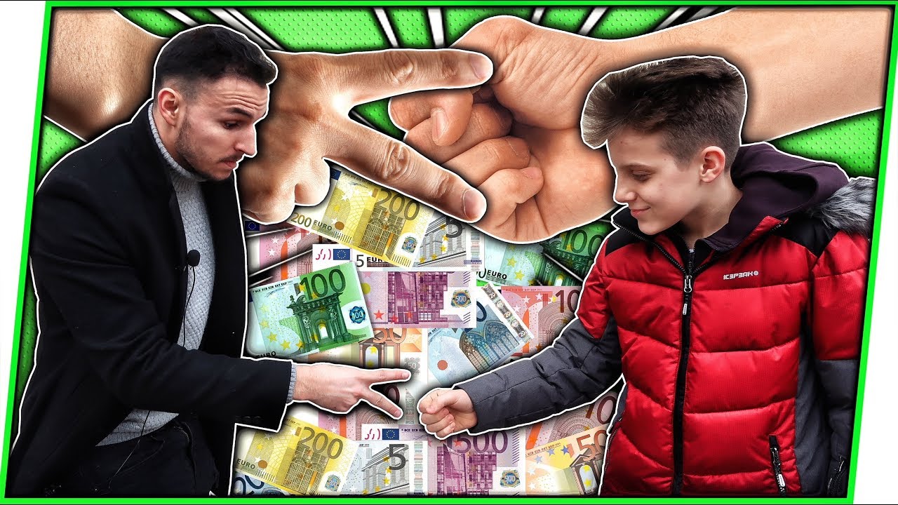 KAMEN - PAPIR - MAKAZE ZA NOVAC!