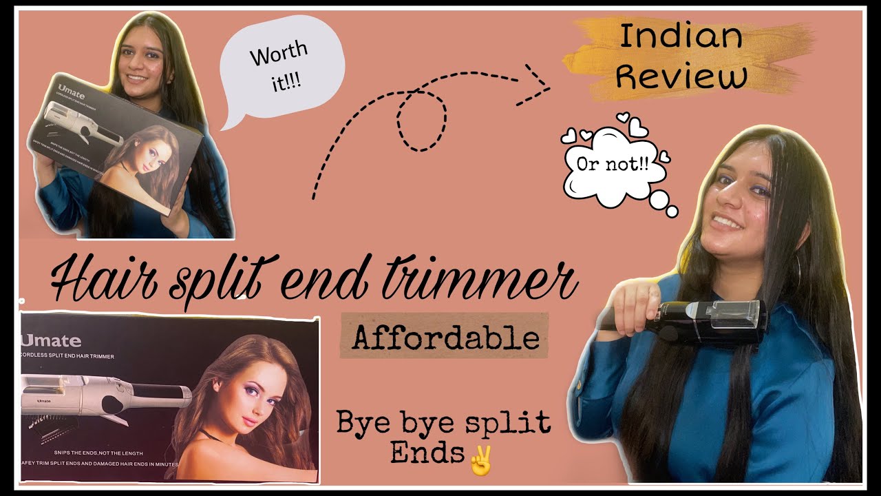 Fasiz umate hair split ends trimmer|| Indian review|| full demonstration|| affordable trimmer