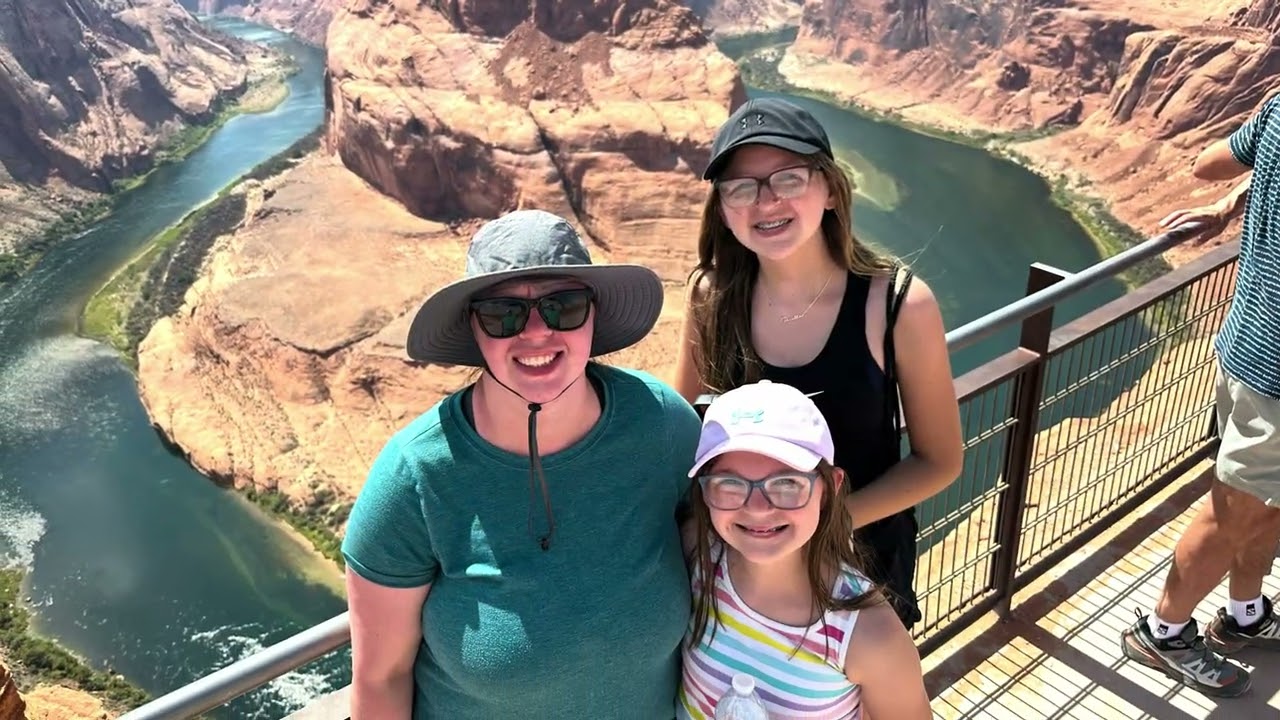 2025 vaca day 4 Glen Canyon dam, horse shoe bend, Toadstool Hoodoos Trailfirst day at Grand Canyon