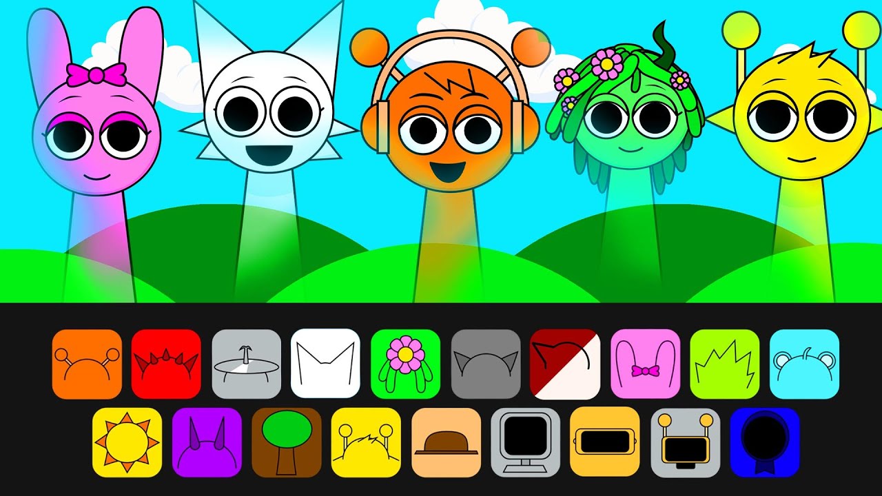 👻Paper DIY 👻Incredibox Sprunki : ALL Sprunki BECOME Invisible?! New Sprunki OC Mod|DIY kertas buku 👻