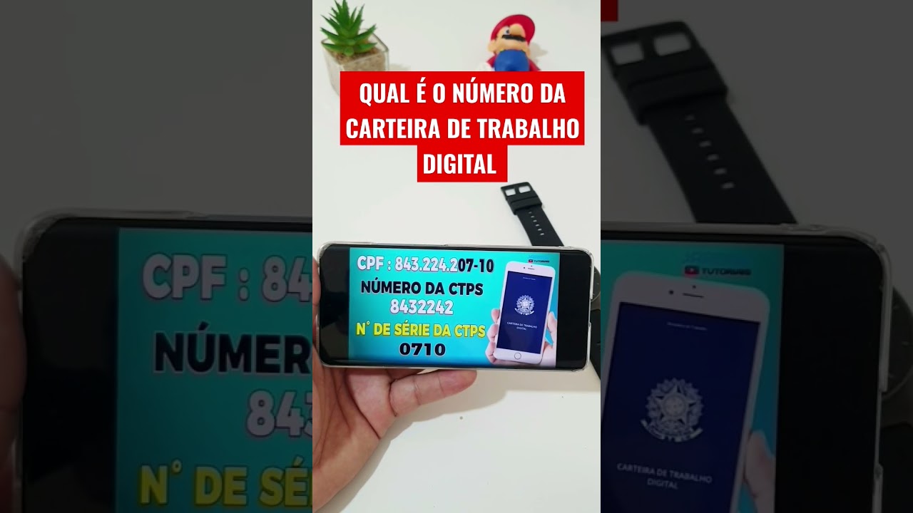 Como Saber N&uacute;mero da carteira de trabalho Digital #ctpsdigital  #carteiradigital
