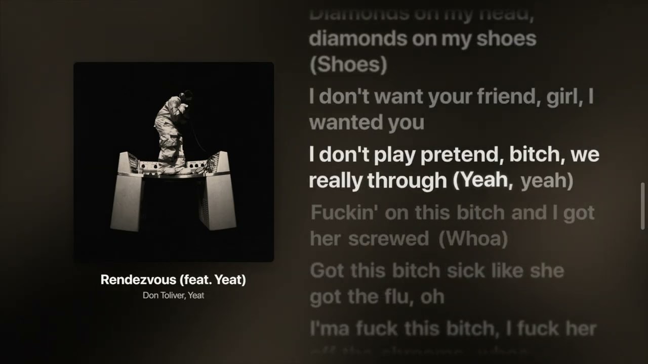 Don Toliver  – Rendezvous ft. Yeat (Lyrics) | Str8Lyrical