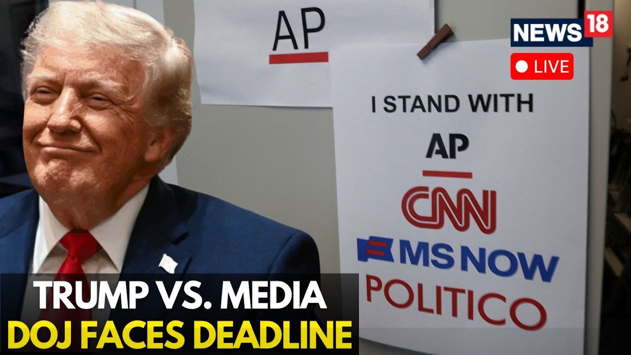 U.S. Latest News LIVE: Trump&rsquo;s White House Press Ban | CNN, MS NOW & Politico Fight Back | N18G