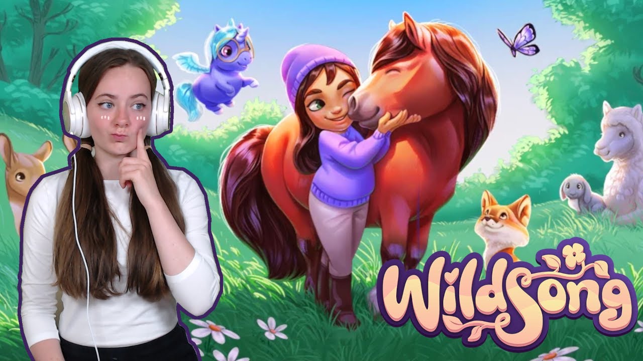 THE CUTEST HORSE GAME - Wildsong Episode 2 (Star Stable) | Pinehaven