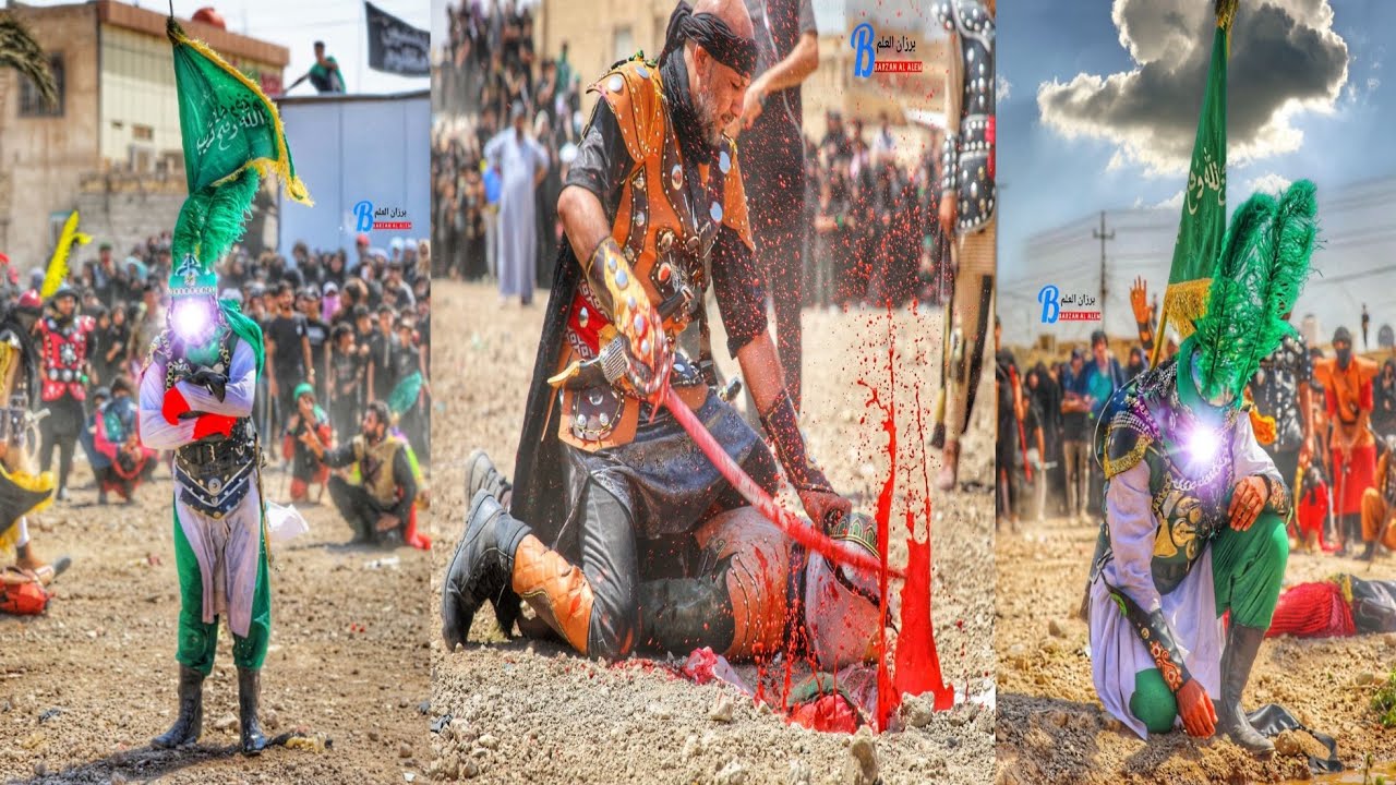 تشابيه الطف ومقتل الحسين واخيه أبا الفظل العباس (ع) ميسان ابو رمانه #تصوير_عباس_جعفر