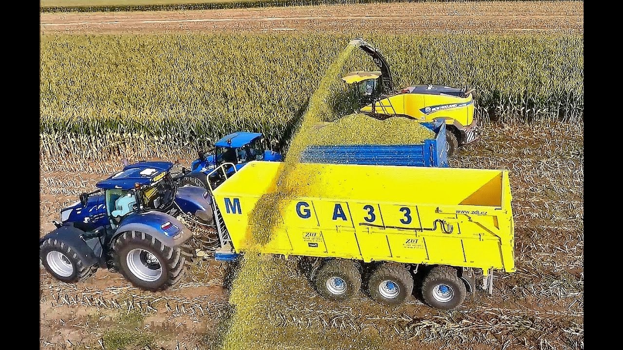 NEW HOLLAND  TEST SILAGE  South Moravia Uherčice FR 780, T7.315, T5.120