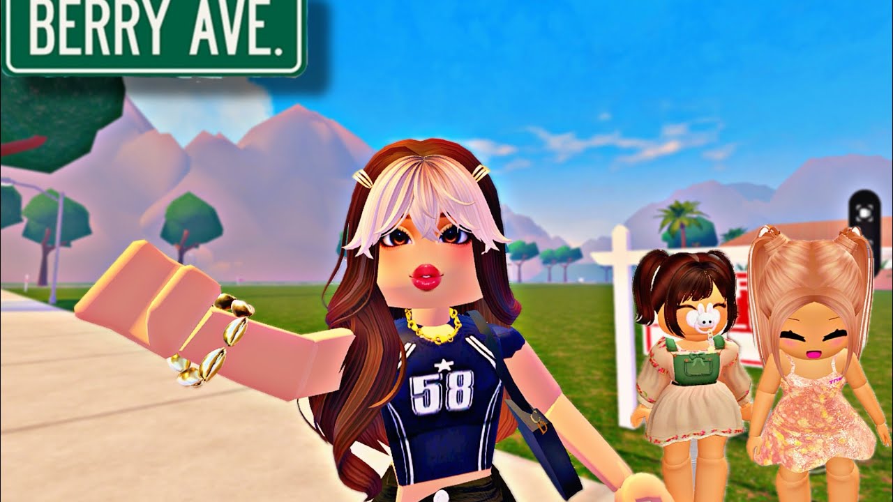 ADOPTANDO NIÑOS CON MI NUEVO CUERPO EN BERRY AVENUE 👶💜 @IsabelRuiz-ss9os #roblox #roleplay #adoptme 