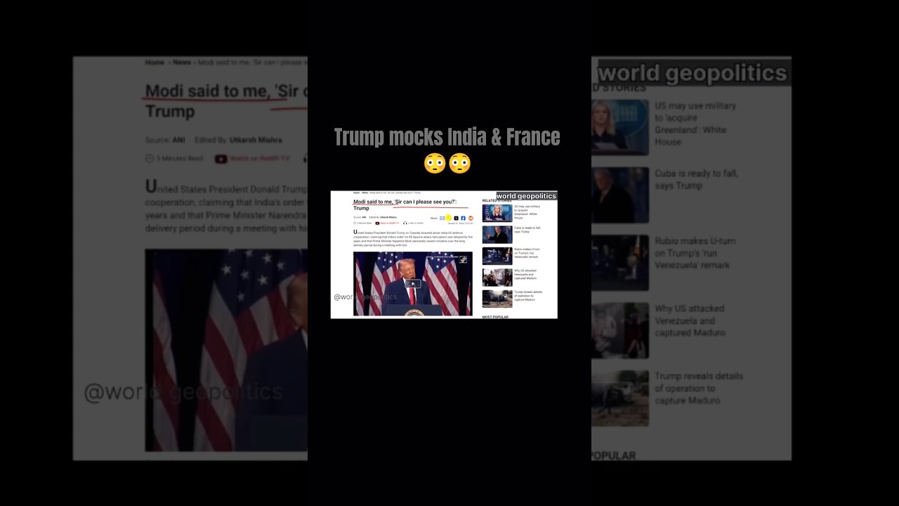 Trump crossed all his limits 😱😬 