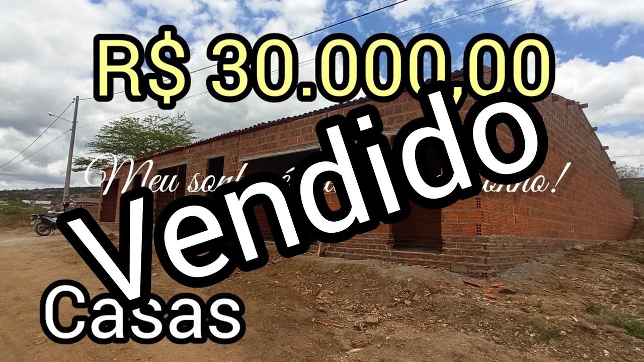 🏡🏡🏡 Casas R$ 30.000,00