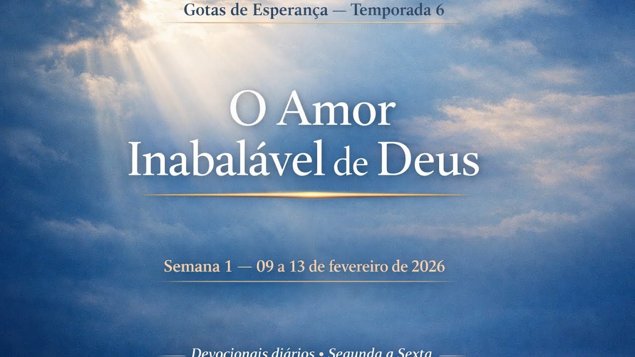 UM DEUS QUE CANTA SOBRE VOCÊ