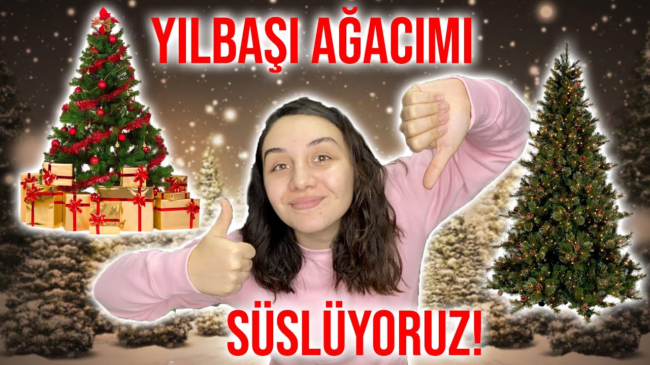 YILBAŞI AĞACIMI BİRLİKTE SÜSLEYELİM! 🎄 **CANLI ÇAM AĞACI & EV YAPIMI SÜSLER (DIY)**