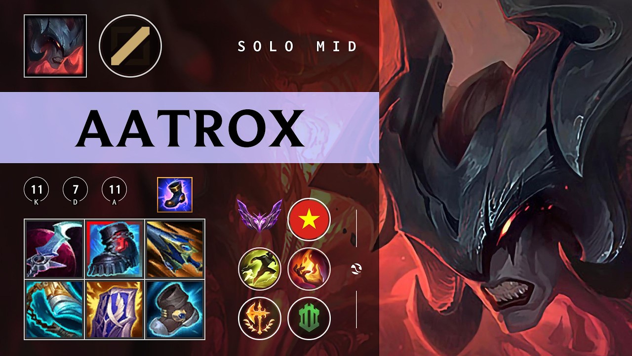 Aatrox Mid vs Ziggs - VN Master Patch 26.05