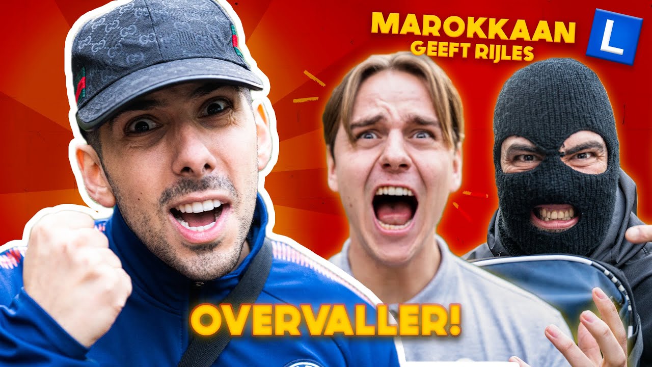 OVERVALLER WILT RIJDEN (Seizoen 5 Aflv. 5 MAROKKAAN GEEFT RIJLES) | Mertabi Sketch