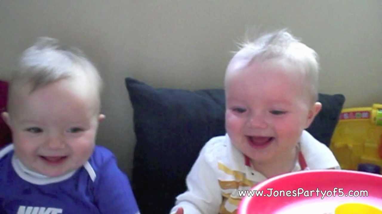CUTE baby twins laughing - GIGGLE WARNING | funny baby videos!