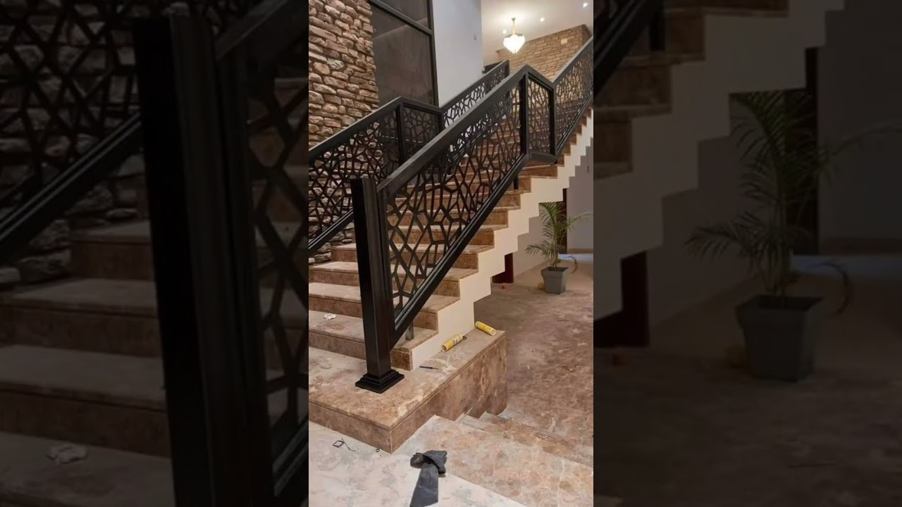 CNC stairs railing design 👌#short #ytshort #shortvideo