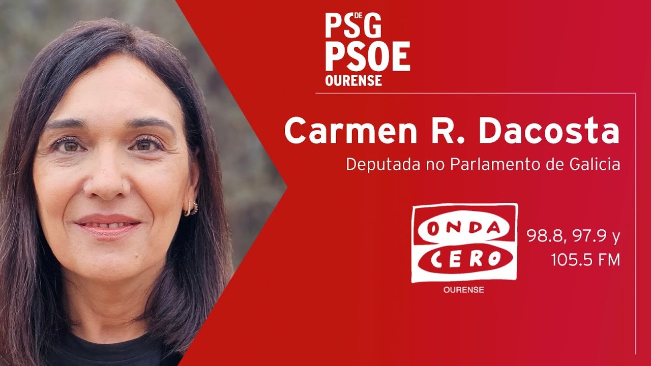 Entrevista a Carmen Rodríguez Dacosta en Onda Cero Ourense