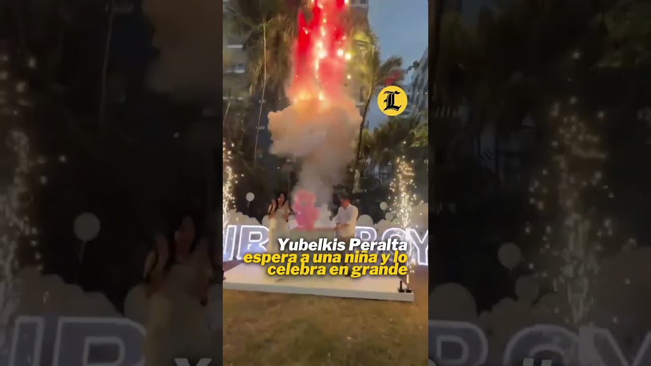 Yubelkis Peralta espera a una ni&ntilde;a y lo celebra en grande