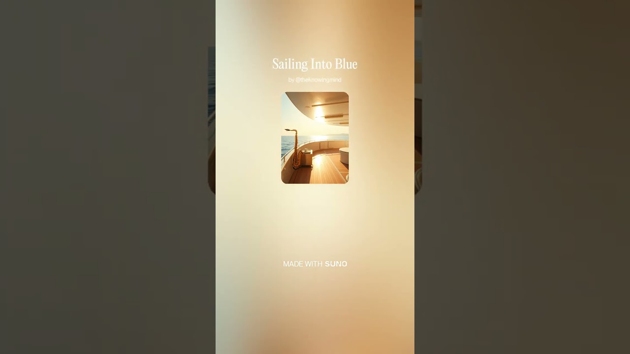 Sailing Into Blue