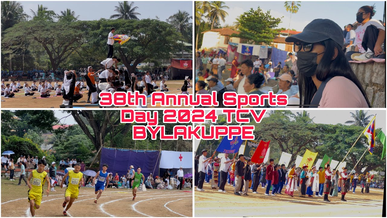 SOS TCV BYLAKUPPE ANNUAL SPORTS DAY 2024 #dechensky #tcv #sportsday #tibetanyoutuber
