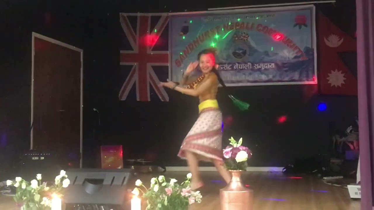 Maiti ghar | Nepali dance song | performed by Aakriti at Sandhurst | #maitighar #nepalidancesong